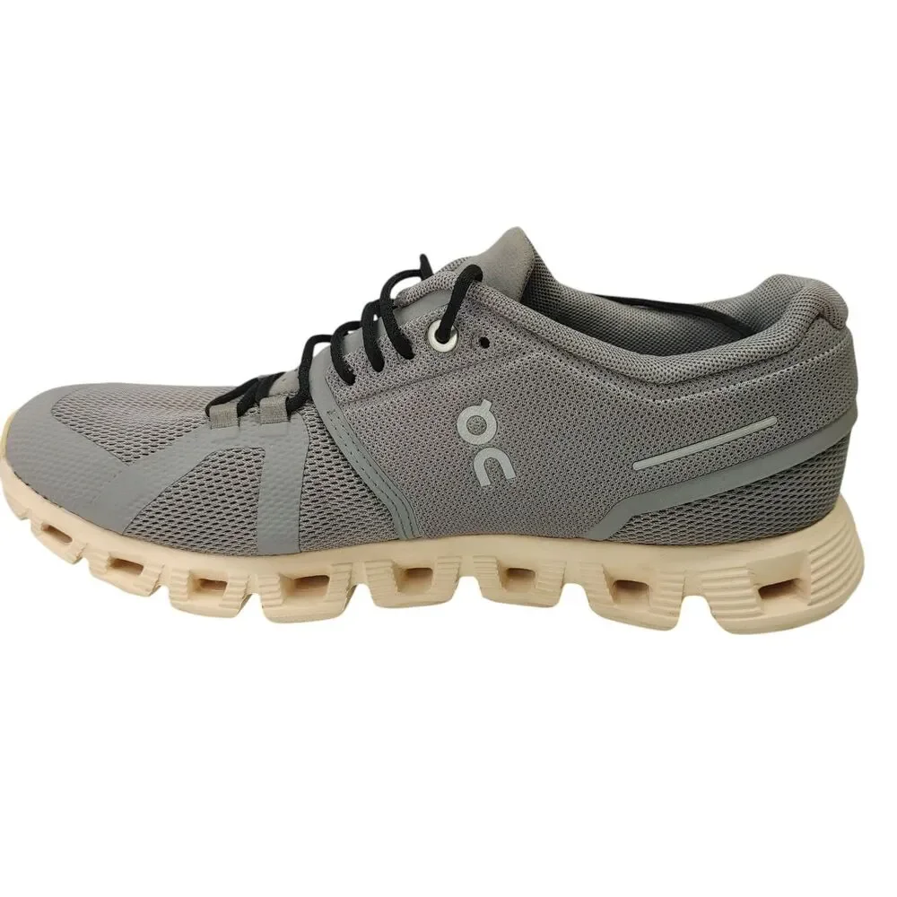 On Cloud 5 Zinc Shell Women's Size 8 Gray Athletic Shoes Sneakers 59.98883